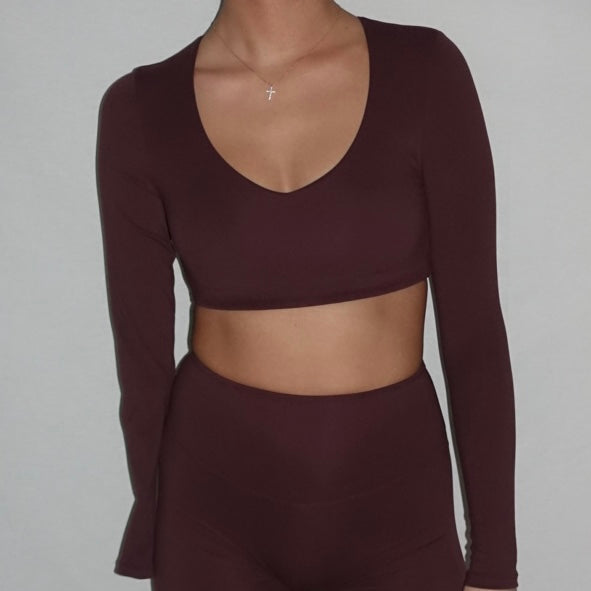 LIZ Seamless Long Sleeve Top