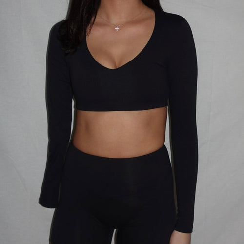 LIZ Seamless Long Sleeve Top
